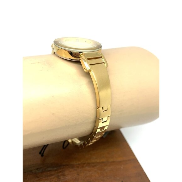 Bulova Women's Watch 97P164 Marc Anthony Quartz Bangle Petite Diamond Gold Dial - Picture 12 of 14